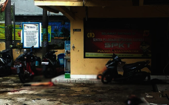 Bom Bunuh Diri di Polsek Astanaanyar Kota Bandung