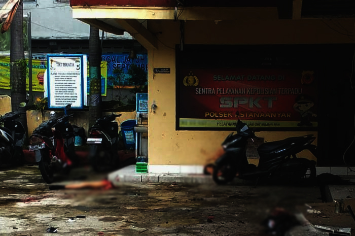 Bom Bunuh Diri di Polsek Astanaanyar Kota Bandung