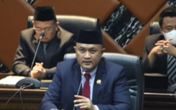 Ketua DPRD Rudy Susmanto PPK