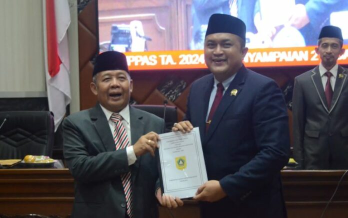 Ketua DPRD Kabupaten Bogor dan Sekda Kabupaten Bogor