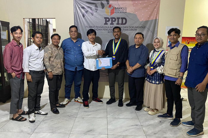 Pmii Kota Bogor Bersama Bawaslu terkait pemilu damai