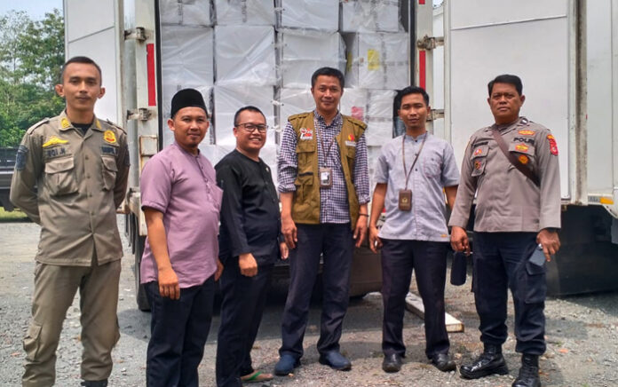 Panwascam Tanjungsari, kawal logistik pemilu