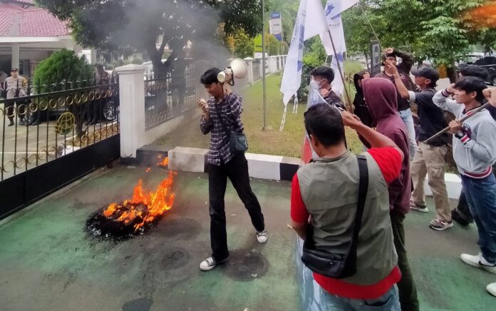 GEMASURA Kembali Gelar Unras, Tuntut Kepala BPN Kabupaten Bogor Buka Suara