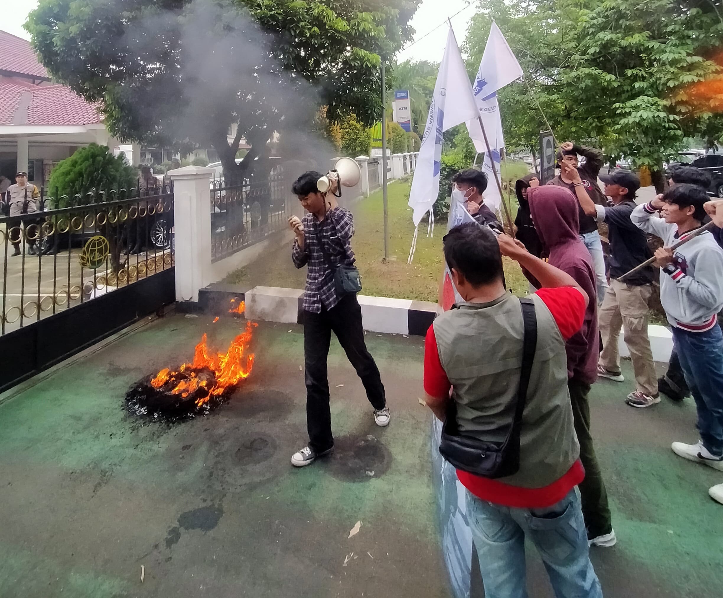 GEMASURA Kembali Gelar Unras, Tuntut Kepala BPN Kabupaten Bogor Buka Suara