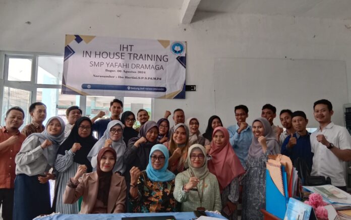 SMP YAFAHI Dramaga Gelar In House Training (IHT) dengan Fokus pada Kurikulum Merdeka