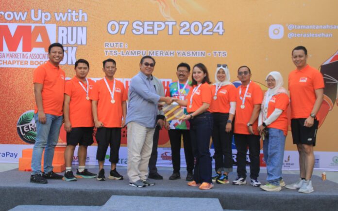 Keseruan Acara "IMA Run 5 K" UMKM Tumbuh, Indonesia Maju