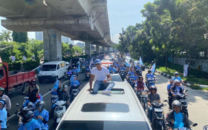 2000 Anak Muda GENJET Kawal Kampanye Akbar, Siap Menangkan Dedie-Jenal