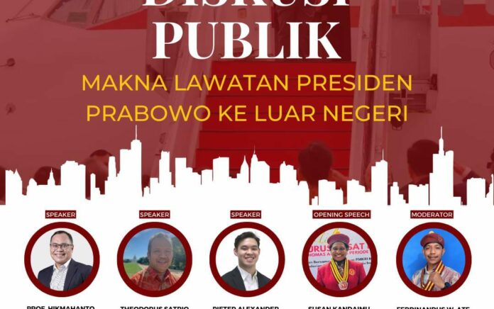 PP PMKRI Kupas Kebijakan Luar Negeri Presiden Prabowo untuk Indonesia Emas 2045